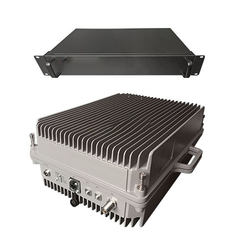  尖峰镇350M PDT消防集群警用数字光纤直放站近远端机