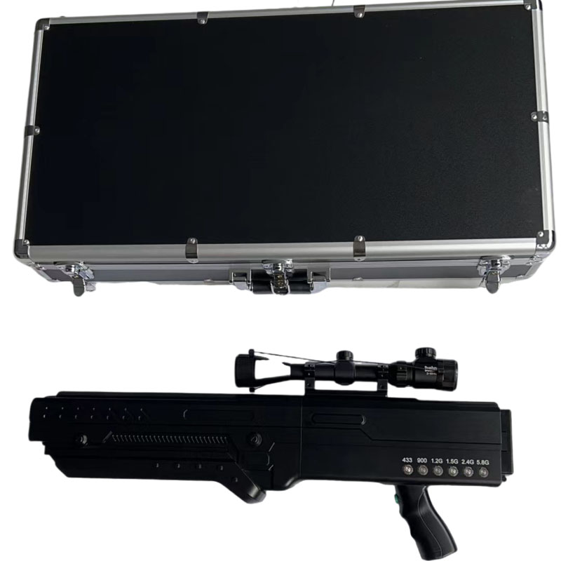  尖峰镇手持便携式枪型低空防御反制六通道A型