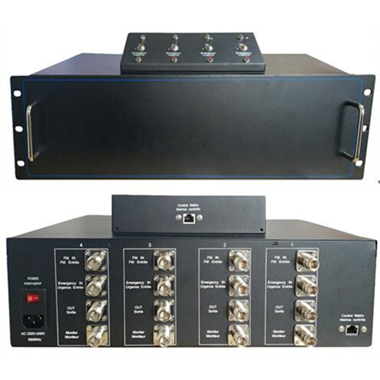  尖峰镇FM应急广播插播控制器