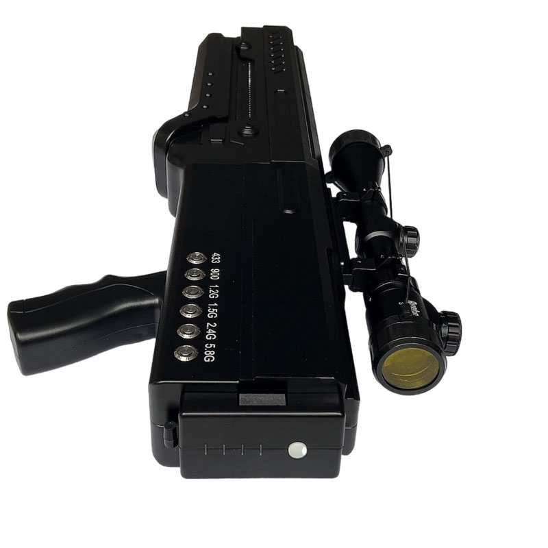  尖峰镇手持便携式枪型低空防御反制六通道B型