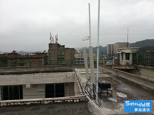  尖峰镇某看守所大功率手机信号屏蔽器（白噪声）案例