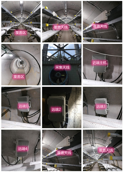  尖峰镇电力管廊覆盖天线方案案例